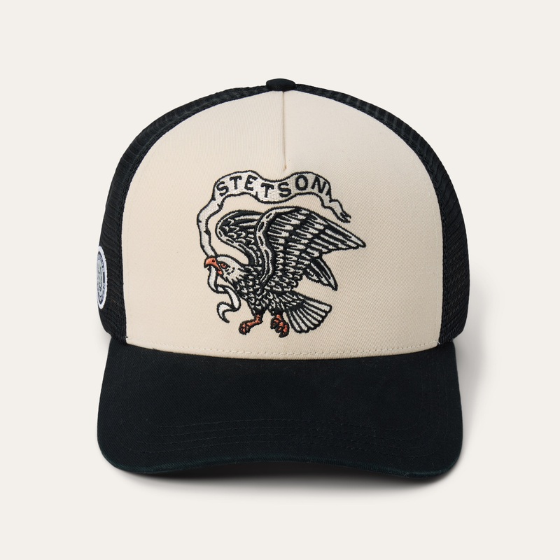 Eagle Trucker Hat Black O/S