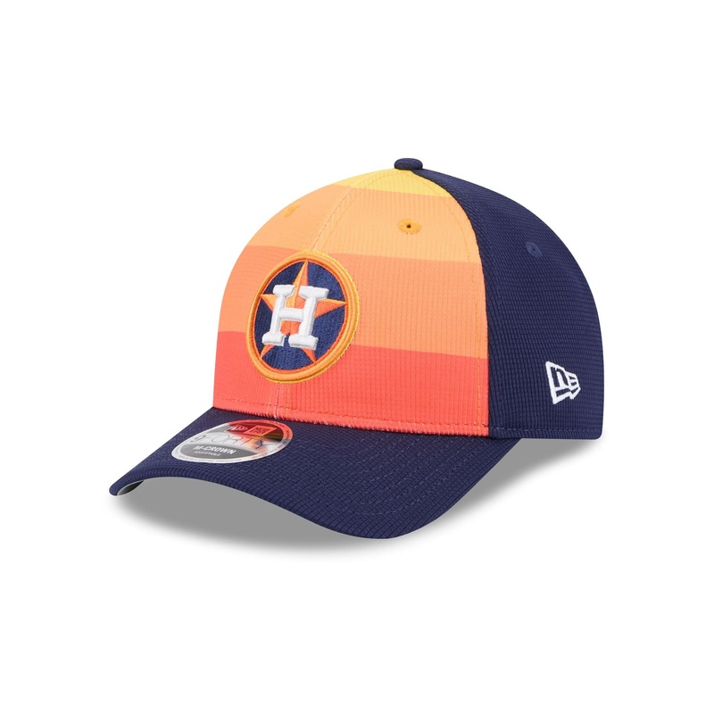 Houston Astros 2025 Batting Practice 9FORTY M-Crown Snapback Hat One Size