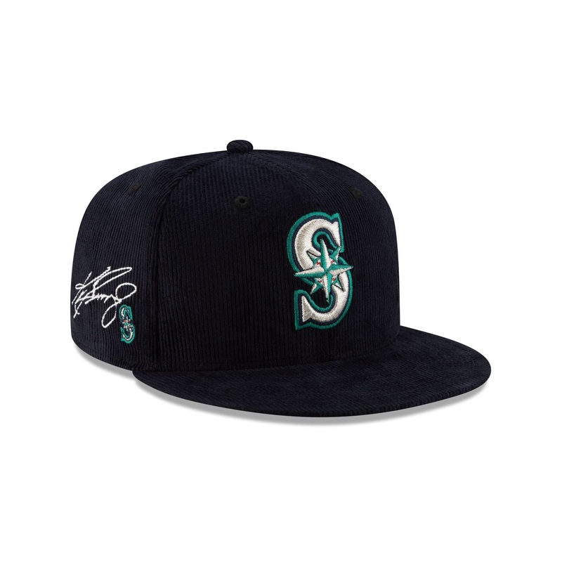 Just Caps Player Corduroy Seattle Mariners Ken Griffey Jr. 59FIFTY Fitted Hat 7