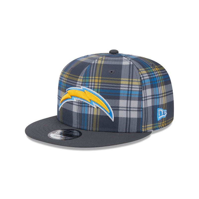 Los Angeles Chargers 2024 Sideline Statement Gray 9FIFTY Snapback Hat One Size