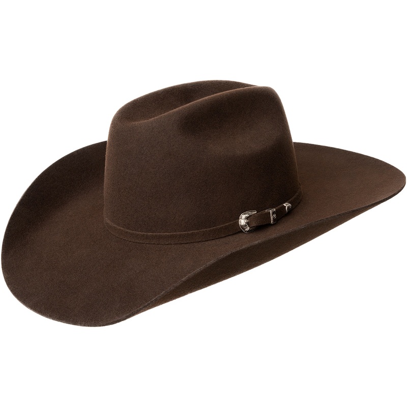 Luzerne 3X Cowboy Hat Black 6 5/8