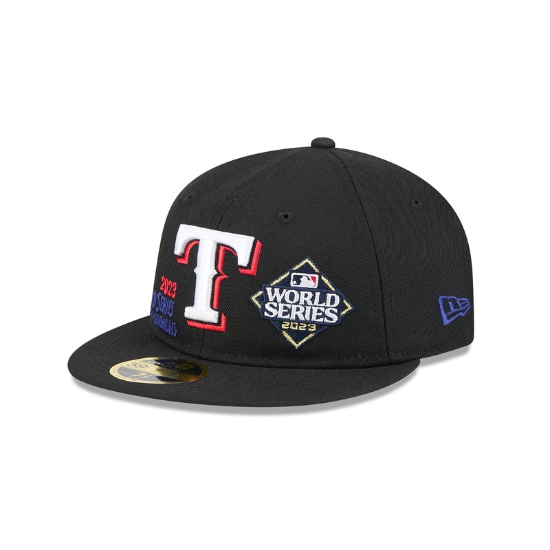 Texas Rangers Championship Pack Retro Crown 59FIFTY Fitted Hat 7