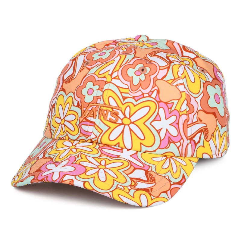 Vans Hats Court Side Sun Baked Baseball Cap – Multi-Coloured Adjustable