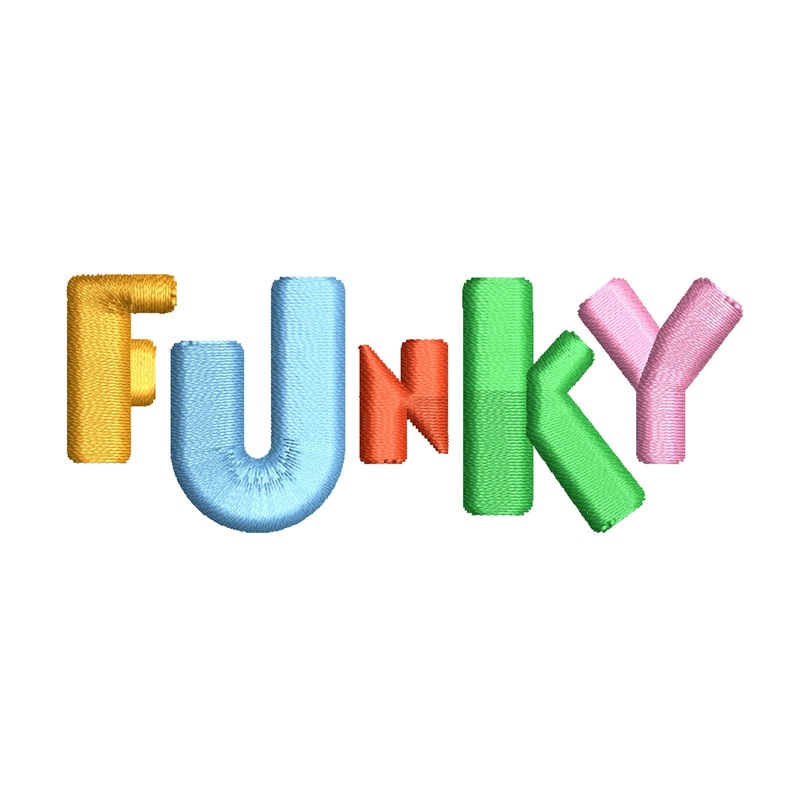 Colorful Funky Logo Colorful Funky Logo One Size