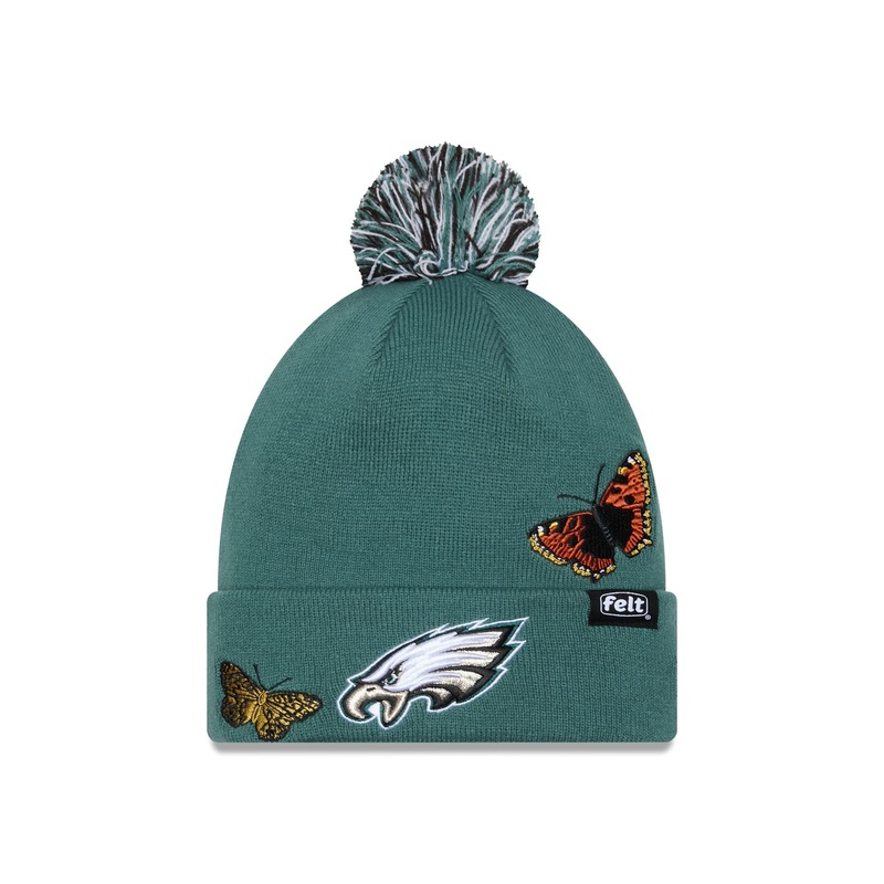 FELT x Philadelphia Eagles Pom Knit Hat One Size