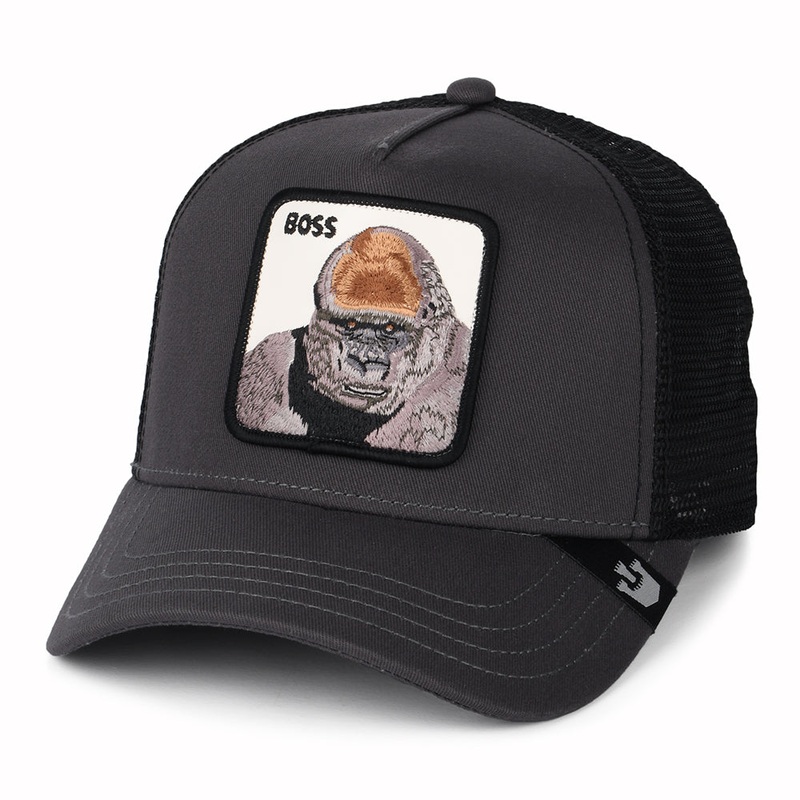 Goorin Bros. Boss Trucker Cap – Charcoal Adjustable