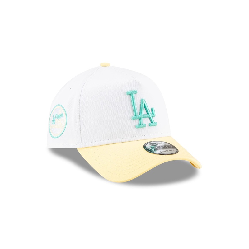 Los Angeles Dodgers Spring Colorway 9FORTY A-Frame Snapback Hat One Size
