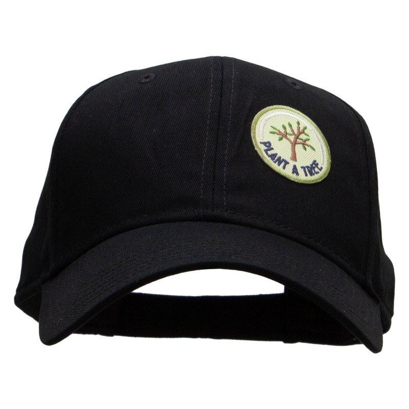 “Plant A Tree” Team Trees Patched Low Profile Cap Black One Size