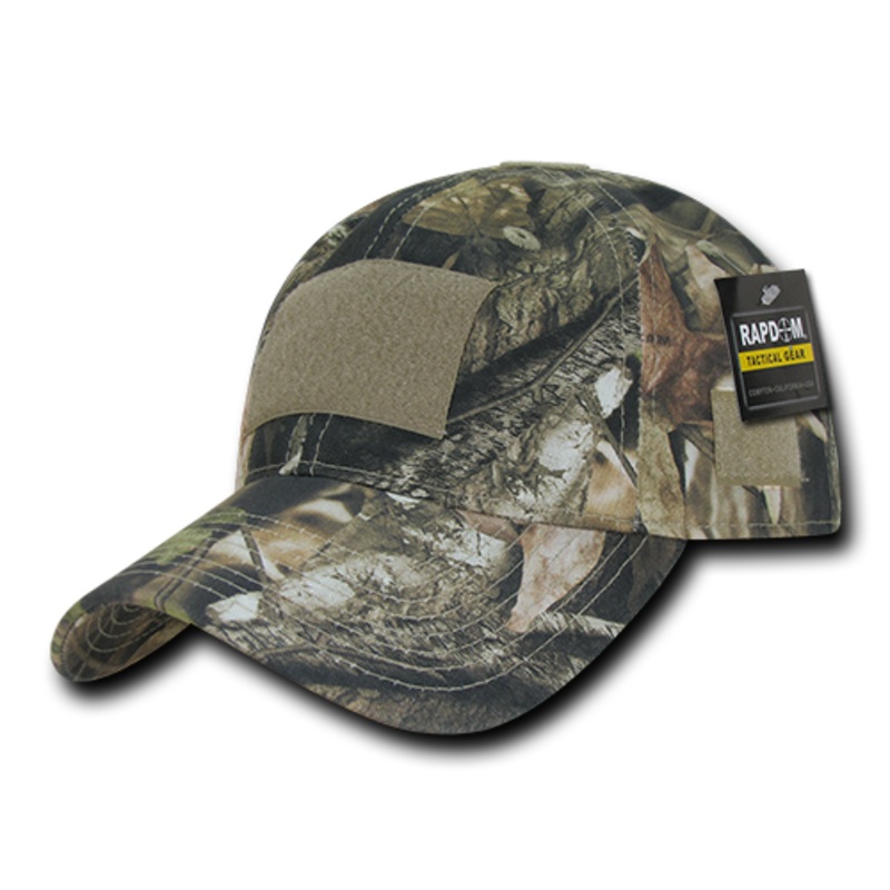 Relaxed Hybricam Camo Tactical Operator Hat, Patch Cap, Tree Bark Camo – Rapid Dominance T85 Tree Bark Camo