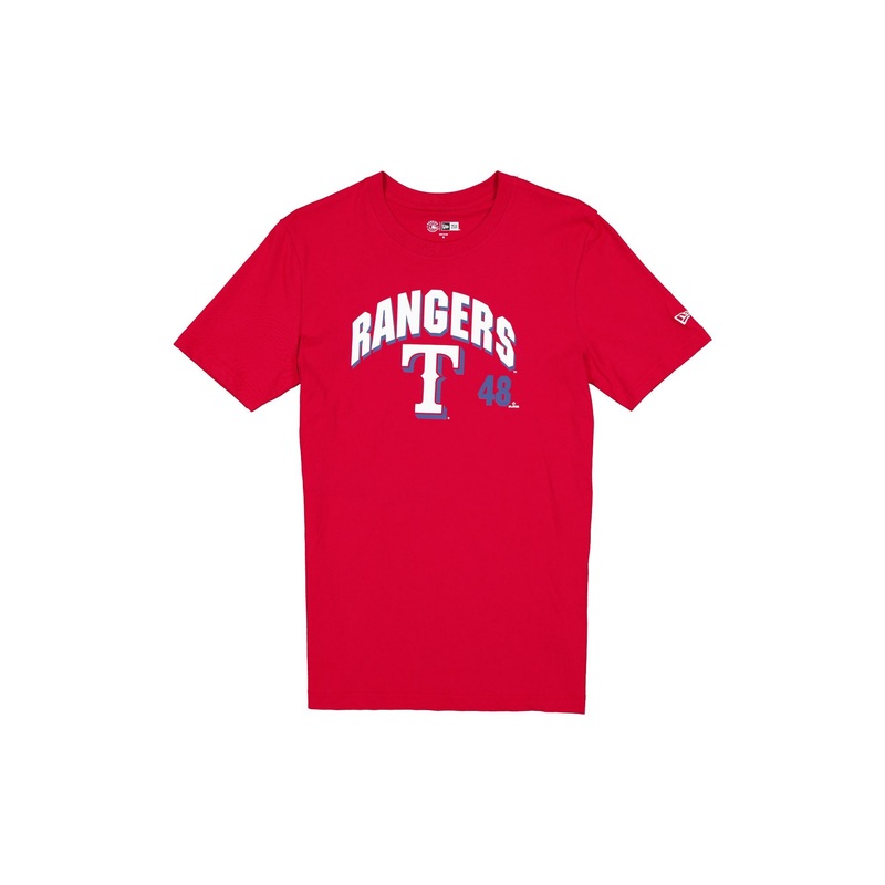 Texas Rangers Name & Number Jacob De Grom T-Shirt S