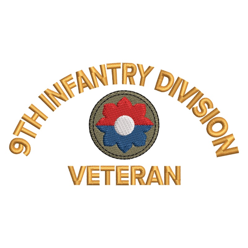 U.S. Army 9th Infantry Division Logo U.S. Army 9th Infantry Division Logo One Size
