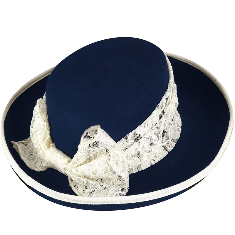1900s Bollman Heritage Collection Gibson Girl Navy S/M