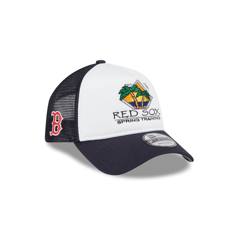Boston Red Sox Spring Training 9FORTY A-Frame Trucker Hat One Size
