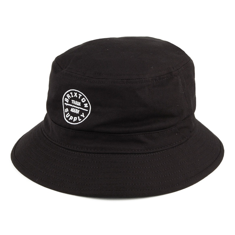 Brixton Hats Oath Bucket Hat – Black Small-56cm
