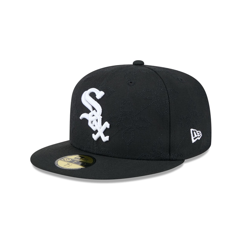 Chicago White Sox Color Pattern 59FIFTY Fitted Hat 7