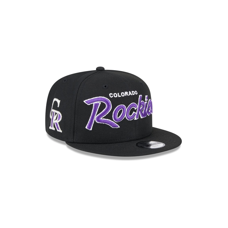 Colorado Rockies Script Kids 9FIFTY Snapback Hat One Size