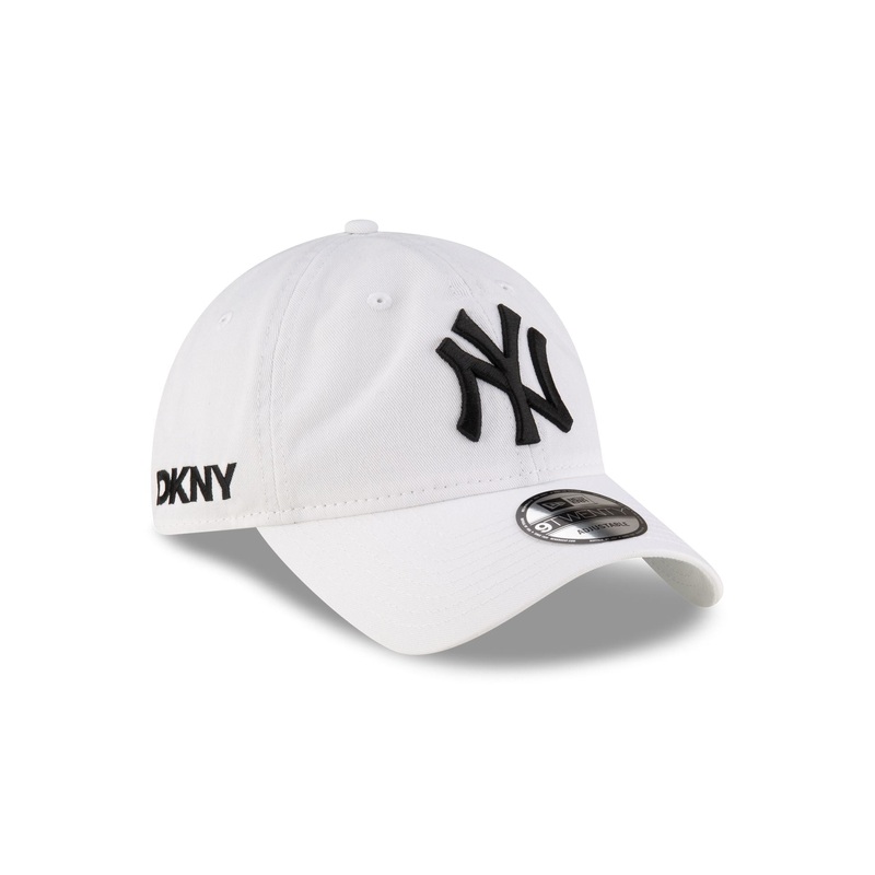 DKNY x New York Yankees White 9TWENTY Adjustable Hat One Size
