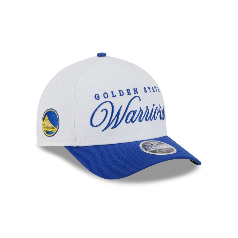 Golden State Warriors 2025 Draft 9FORTY M-Crown A-Frame Snapback Hat One Size