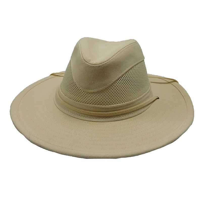 Henschel Hats – Hiker Seadream Cotton Breezer Hat Natural Medium (22.25″)