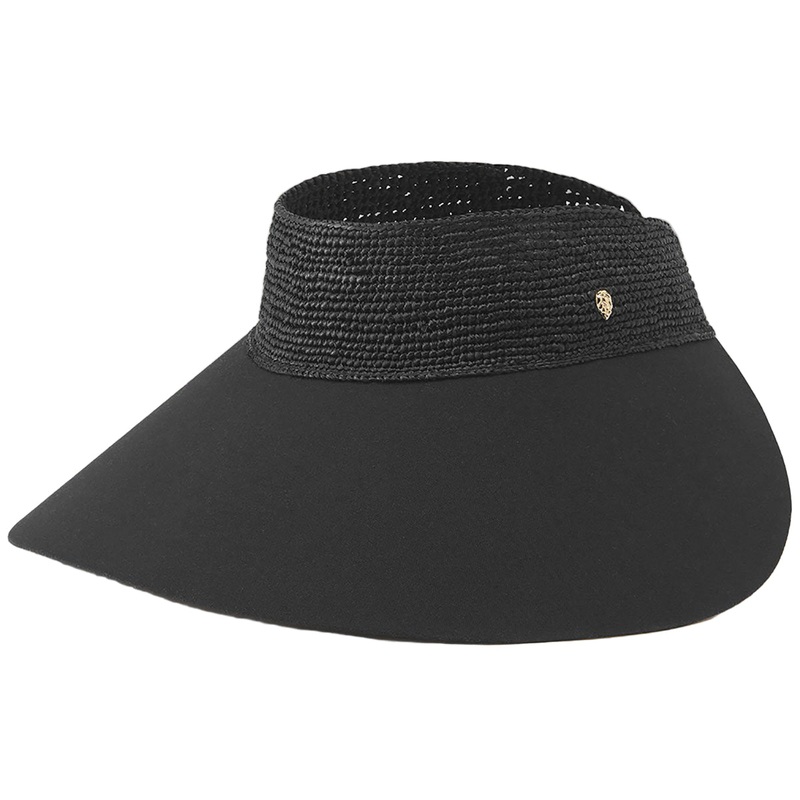 Rosalie Visor Natural/Black 1SFM