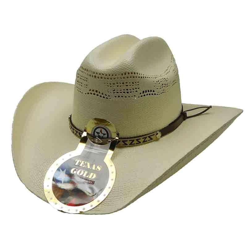 Tejano Bangora Junior Cattlemen Hat – Texas Gold Hats Ivory Jr. Small (51 cm)