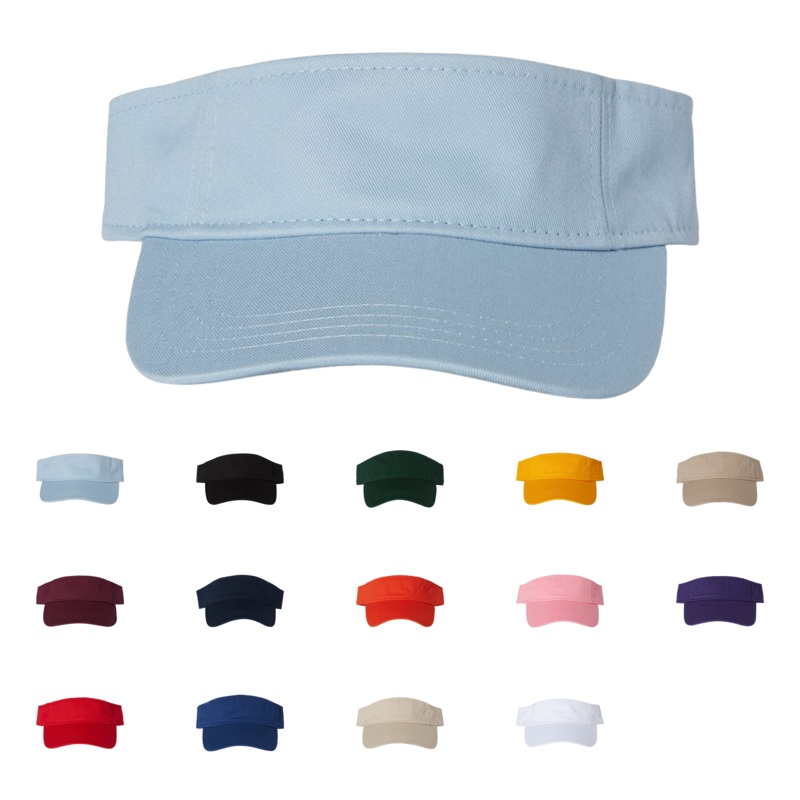 Valucap VC500 Bio-Washed Visor Black