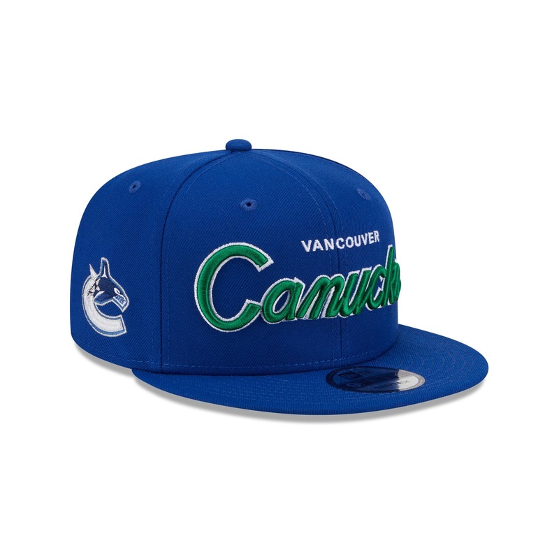 Vancouver Canucks Script 9FIFTY Snapback Hat One Size