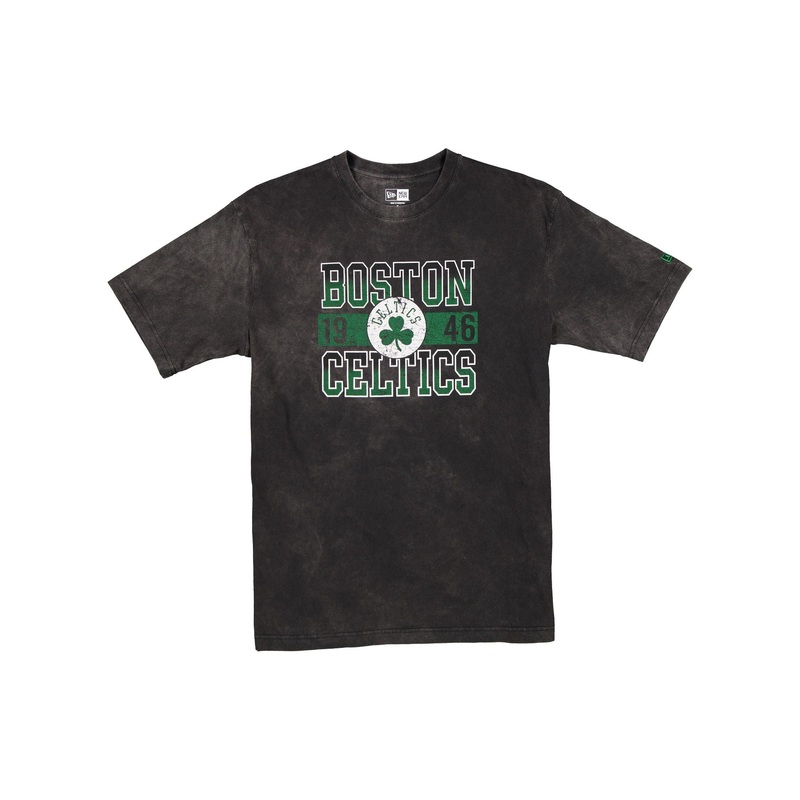 Boston Celtics Oversized Washed Black T-Shirt S