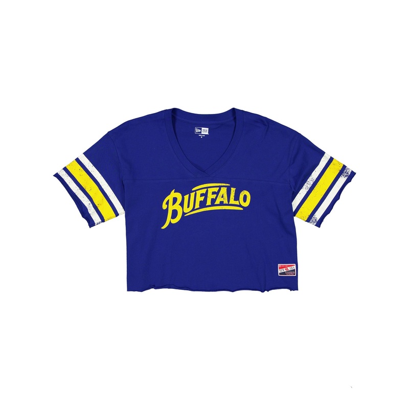 Buffalo Sabres Throwback Cropped Women’s T-Shirt XS
