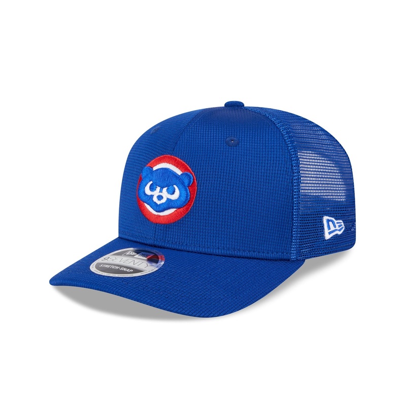 Chicago Cubs 2025 Batting Practice 9SEVENTY Trucker Hat One Size
