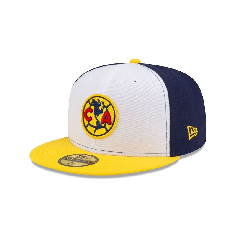 Club America Navy 59FIFTY Fitted Hat 7