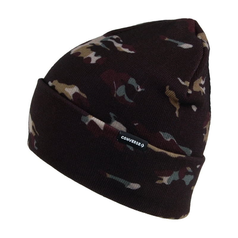 Converse Space Mountain Beanie Hat – Black-Multi 1-Size