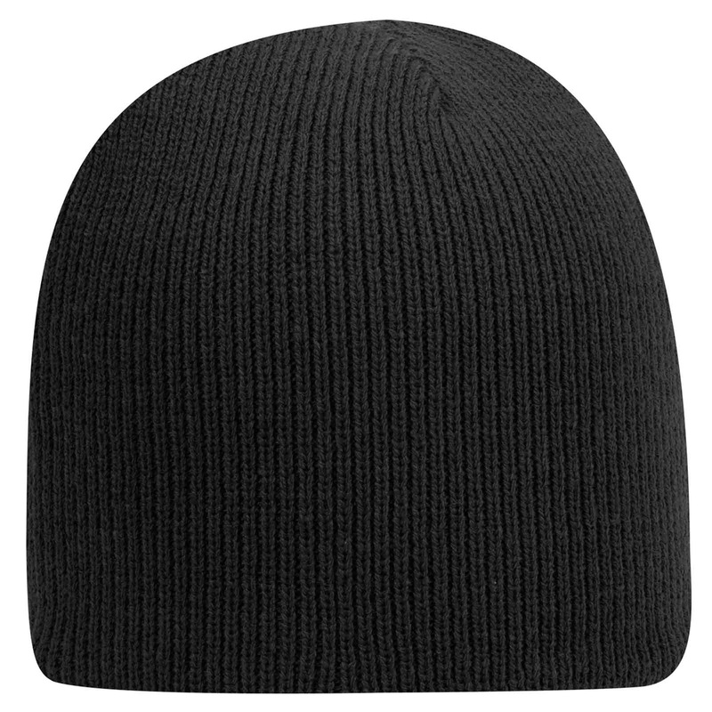 OTTO CAP 8 1/2 inch Classic Knit Beanie – 82-970 Black