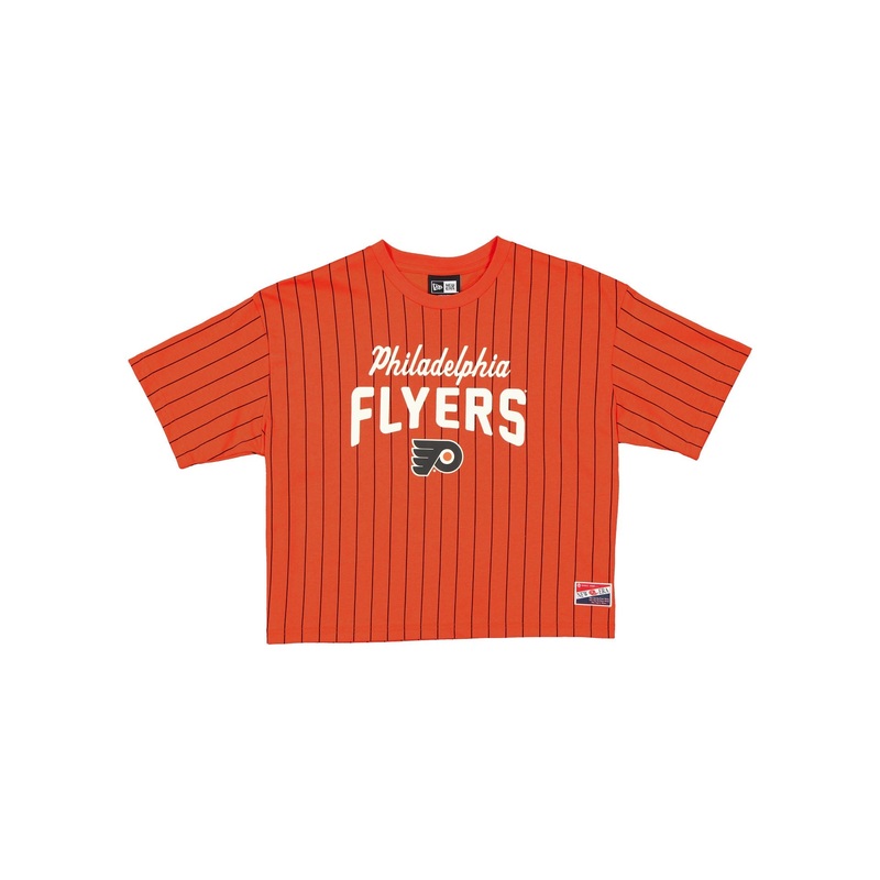 Philadelphia Flyers Throwback Pinstripe Women’s T-Shirt XS