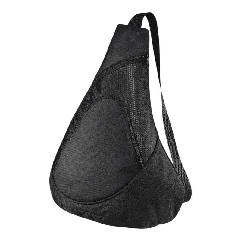 Port Authority BG1010 Honeycomb Sling Pack Black