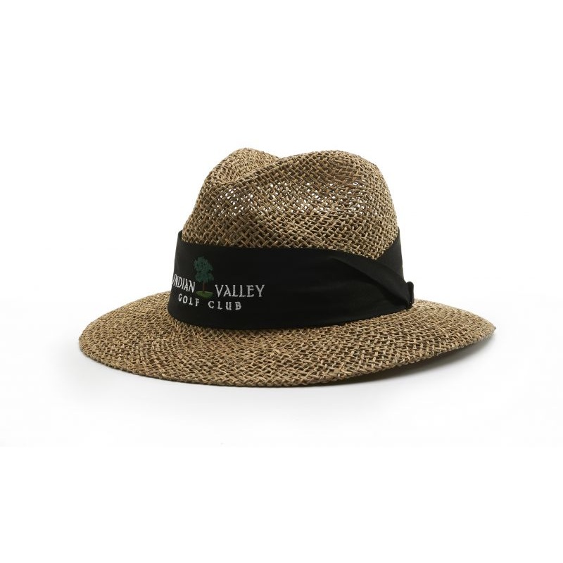 Richardson 822 Straw Safari Hat Black