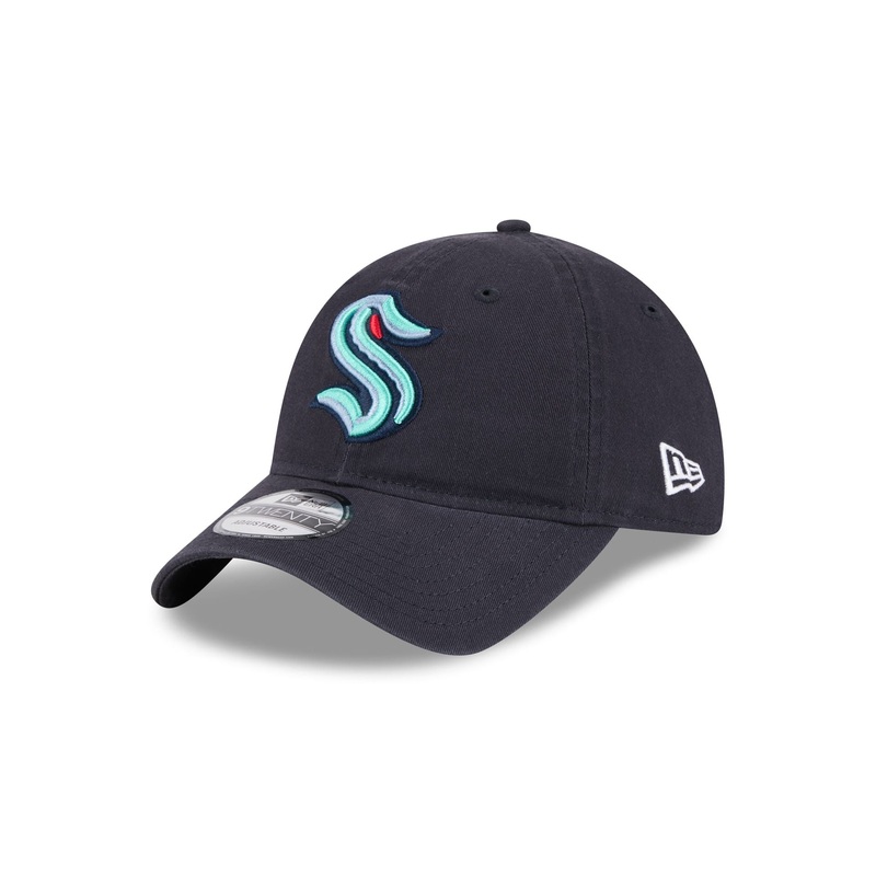 Seattle Kraken Team Tag 9TWENTY Adjustable Hat One Size