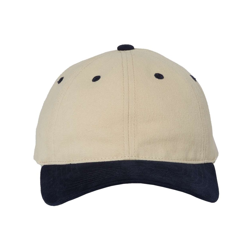 Sportsman 9610 Heavy Brushed Twill Unstructured Cap Black