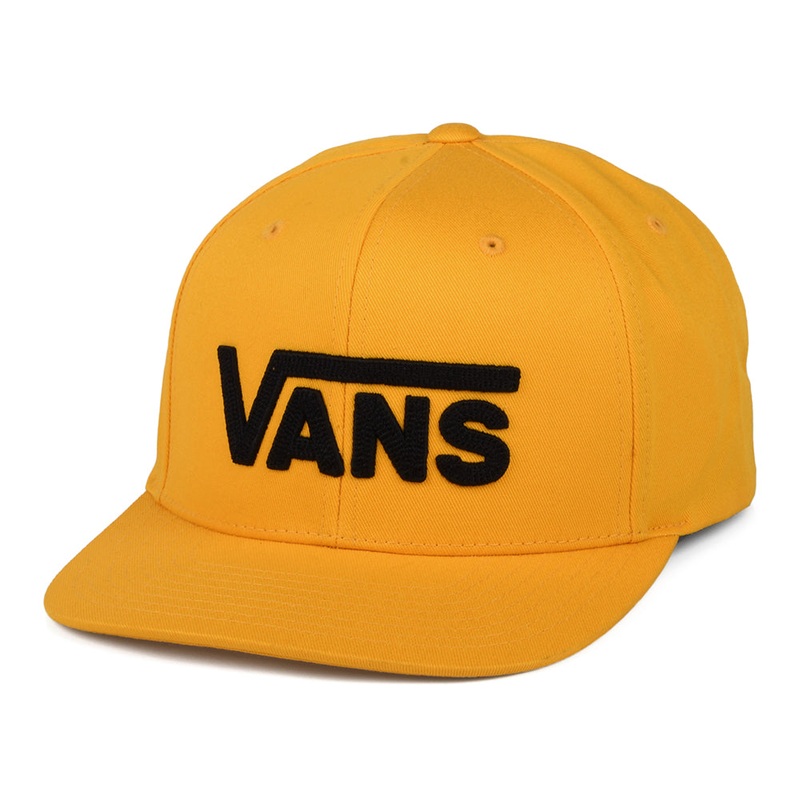 Vans Hats Drop V II Cotton Snapback Cap – Dandelion 1-Size