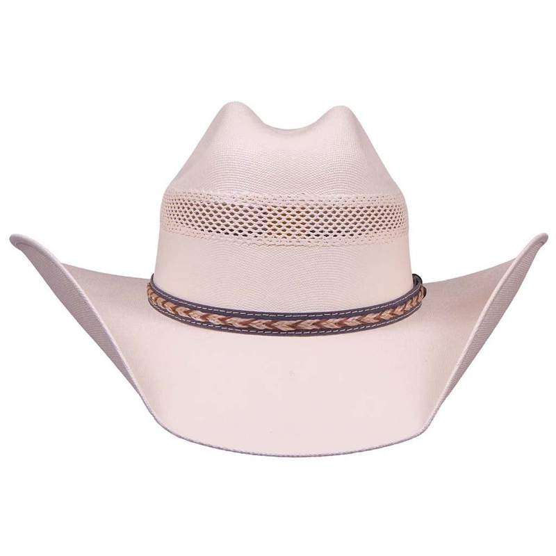 Waxed Fine Canvas Western Hat – Karen Keith Hats Ivory Medium