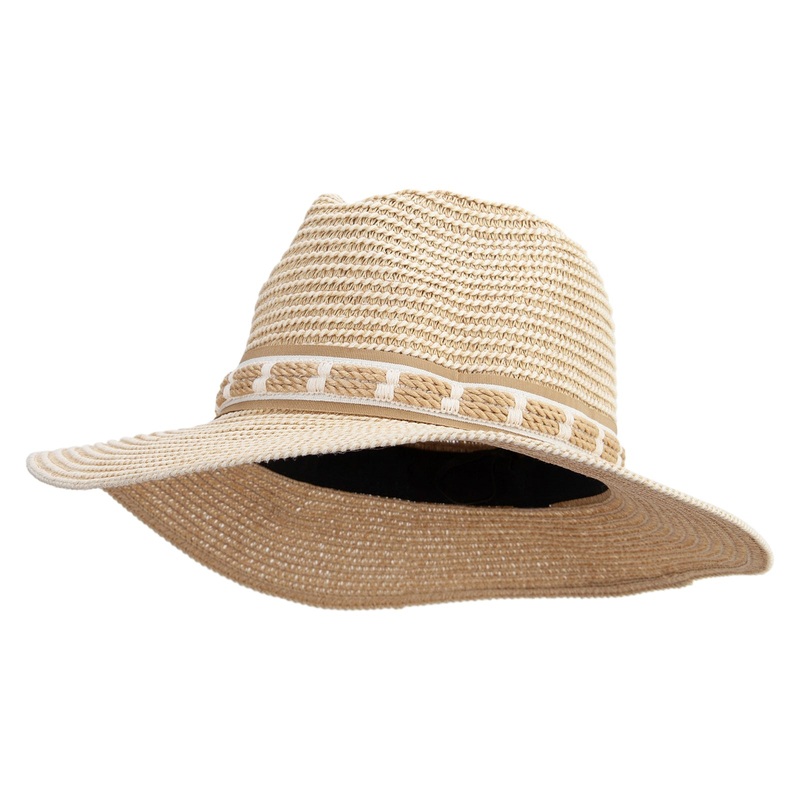 Women’s Floppy Fedora Hat Cream One Size