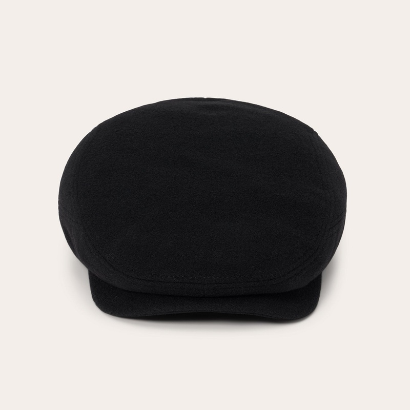 Wool Cashmere Driver Cap Black S