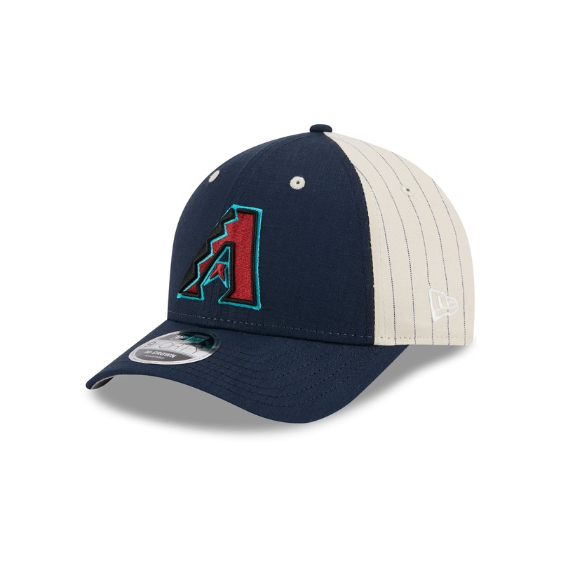 Arizona Diamondbacks Linen 9FORTY M-Crown Snapback Hat One Size