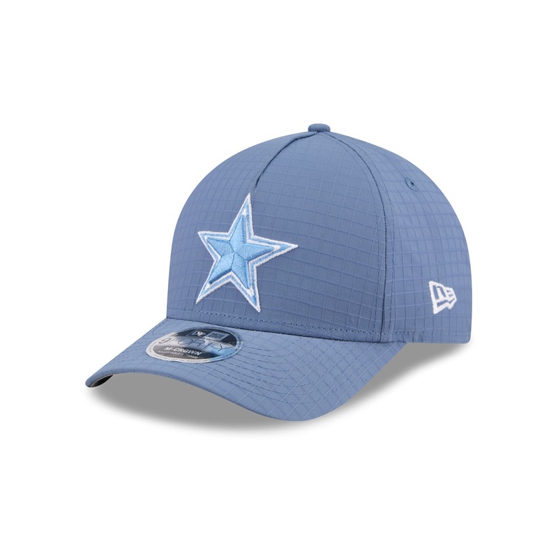 Dallas Cowboys Blue Ripstop 9FORTY M-Crown A-Frame Snapback Hat One Size