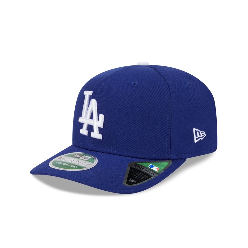 Los Angeles Dodgers Game Authentic Collection 9SEVENTY Stretch-Snap Hat One Size