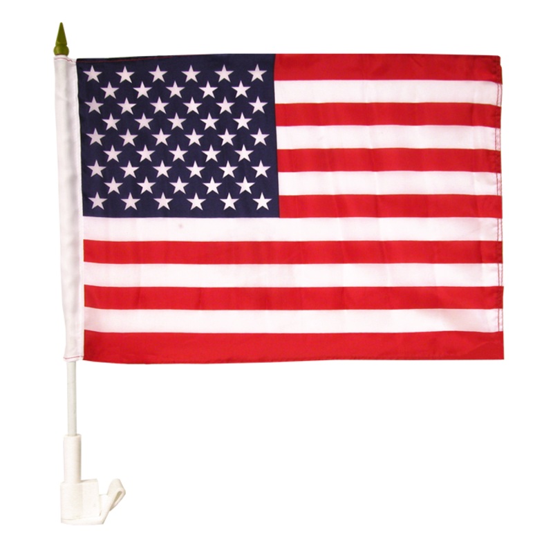 US Car Flag, America Flag for Car, Bulk Car Flags, Wholesale Car Flags US Flag
