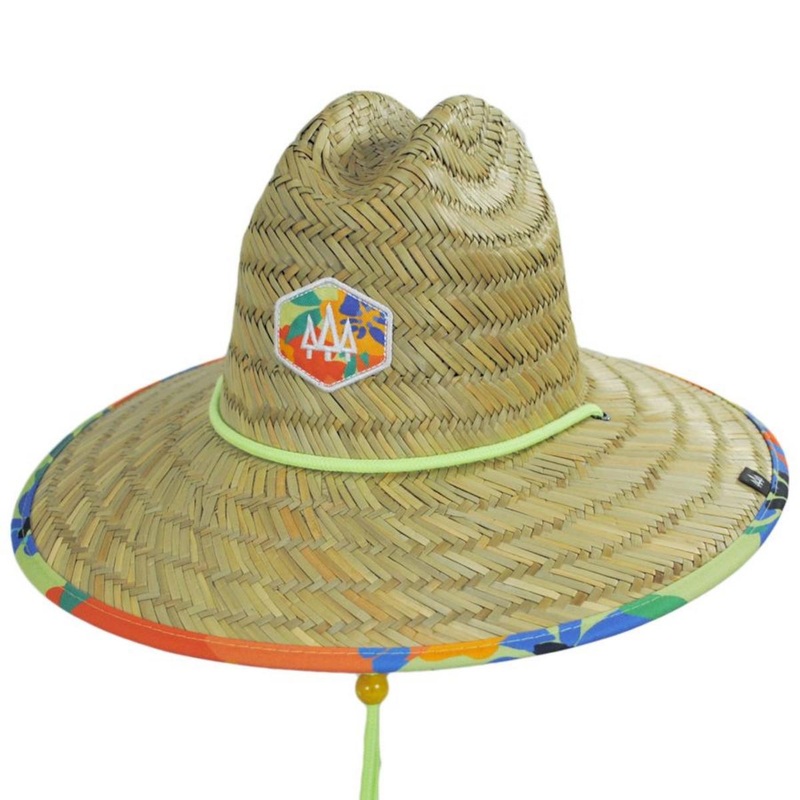 Youth Ross Rush Straw Lifeguard Hat NATURAL YOUTH