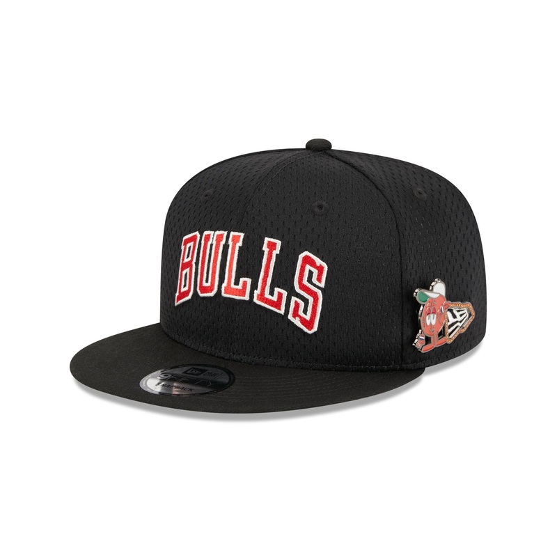 Chicago Bulls Post-Up Pin 9FIFTY Snapback Hat One Size