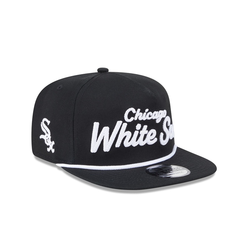 Chicago White Sox Team Text Golfer Hat One Size