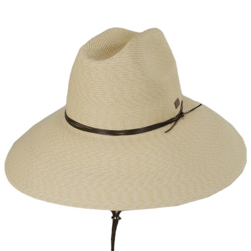Dario Toyo Straw Lifeguard Hat NATURAL S